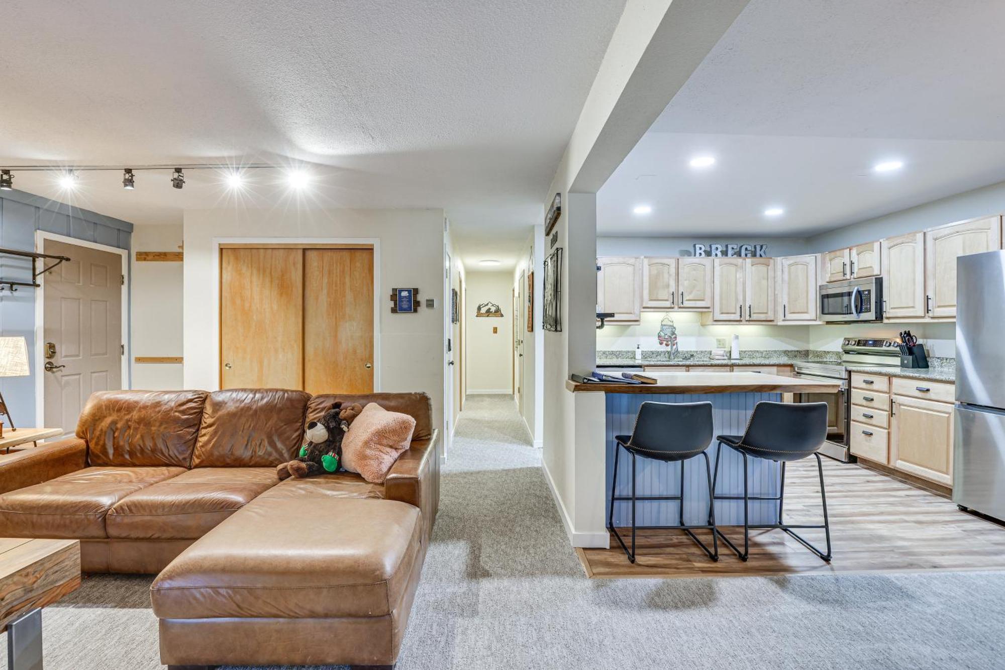 Snowdogs Breck Condo With Fireplace Walk To Lifts เบรกเคนริดจ์ ภายนอก รูปภาพ